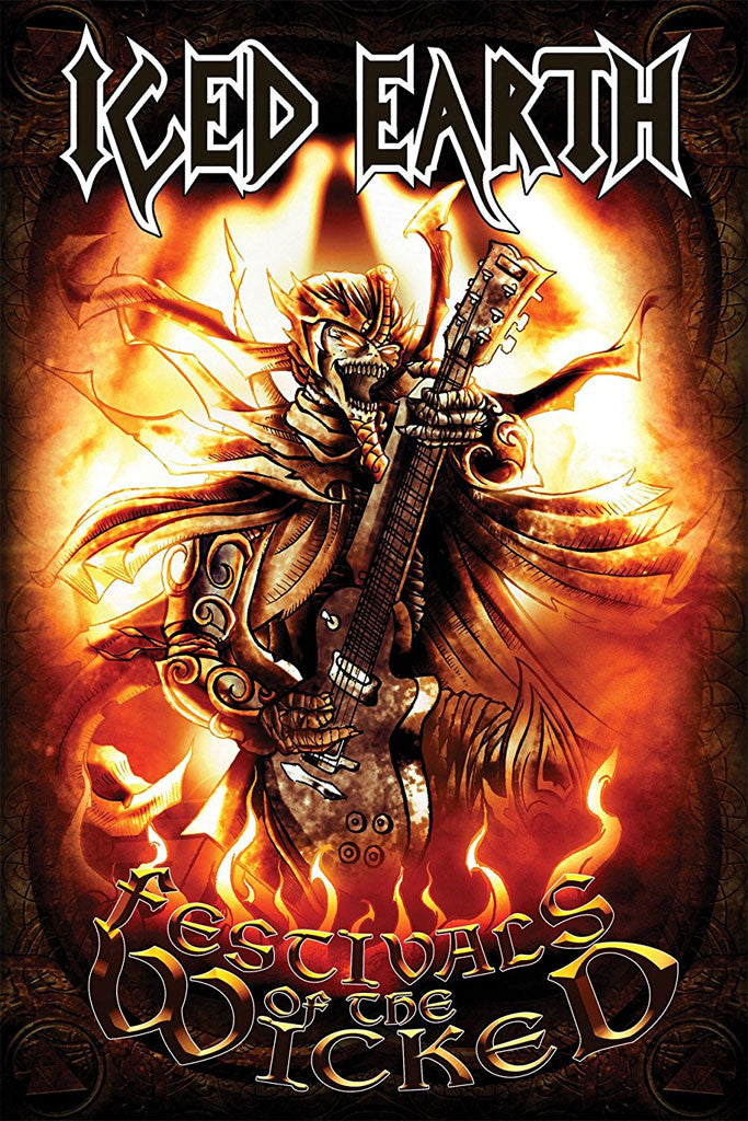 Iced Earth - Festivals of the Wicked (Textile Poster)