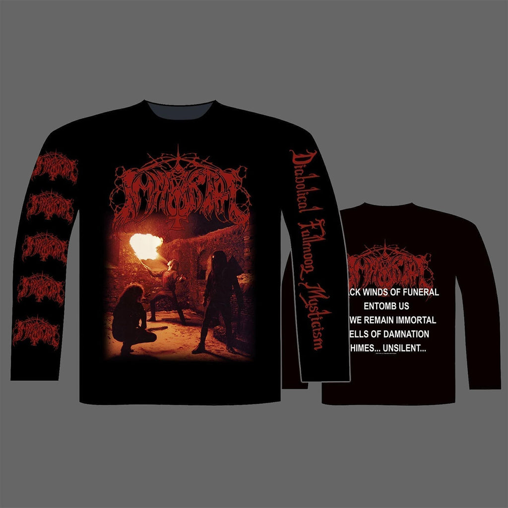 Immortal - Diabolical Fullmoon Mysticism (Long Sleeve T-Shirt)