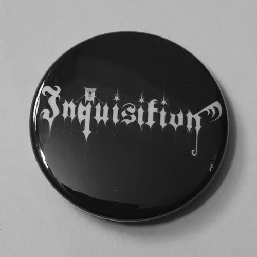 Inquisition - White Logo (Badge)