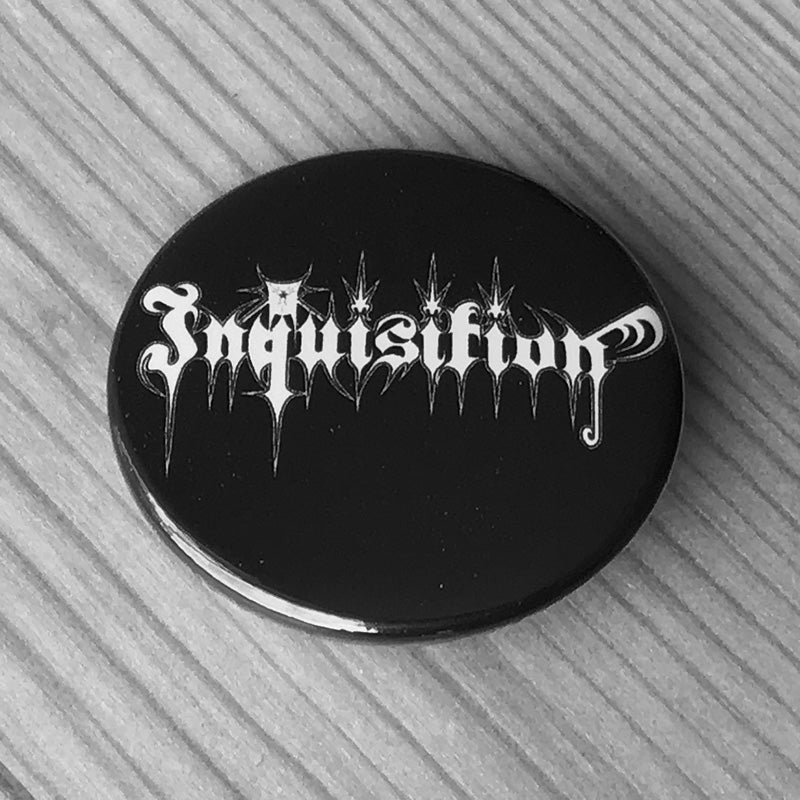 Inquisition - White Logo (Badge)