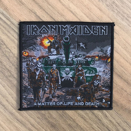 Iron Maiden - A Matter of Life and Death (Cover) (Woven Patch)