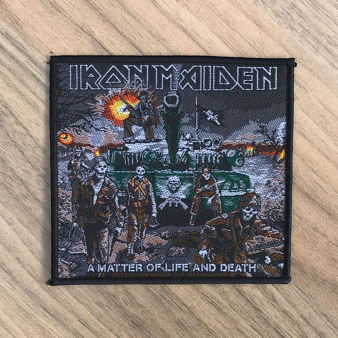 Iron Maiden - A Matter of Life and Death Cover (Woven Patch)