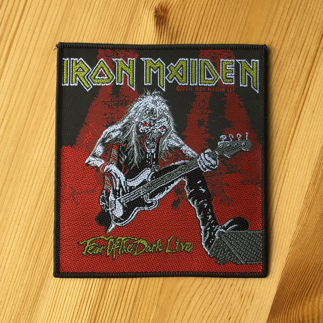 Iron Maiden - Fear of the Dark Live (Woven Patch)