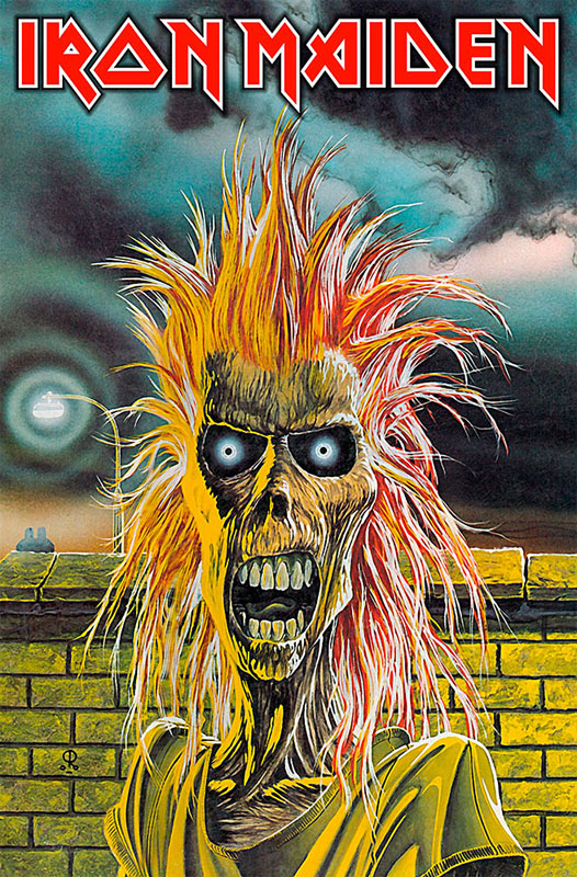 Iron Maiden - Iron Maiden (Textile Poster)