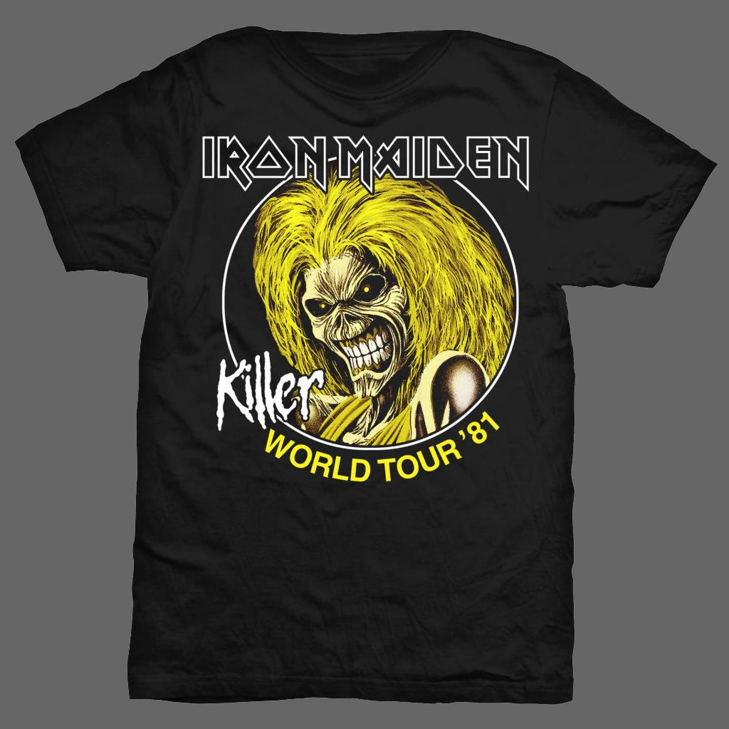 Iron Maiden - Killer World Tour 81 (T-Shirt)