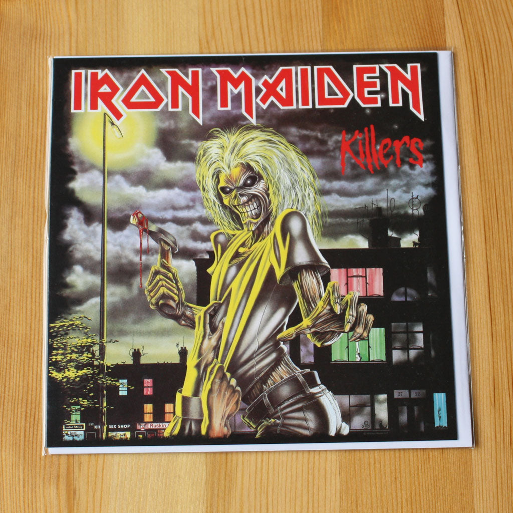 Iron Maiden - Killers (Greetings Card)