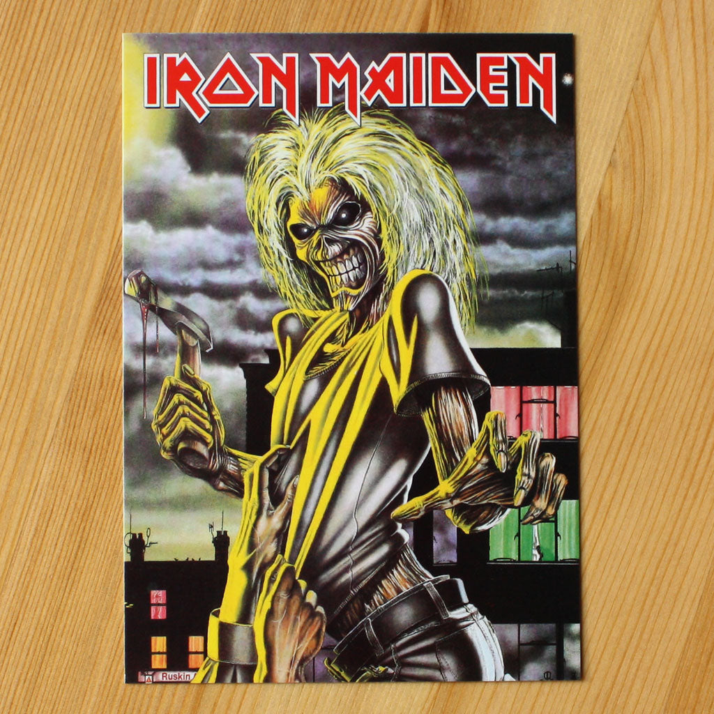 Iron Maiden - Killers (Postcard)