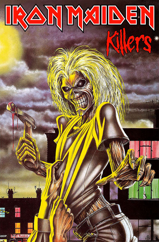 Iron Maiden - Killers (Textile Poster)