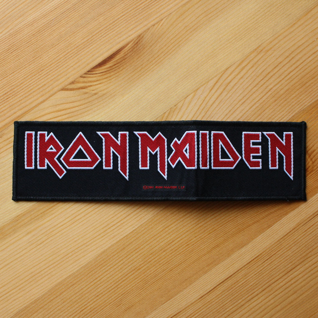 Iron Maiden - Logo (Superstrip) (Woven Patch) | Todestrieb