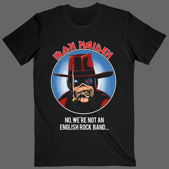 Iron Maiden - No, We're Not an English Rock Band (1987 Tour) (T-Shirt)