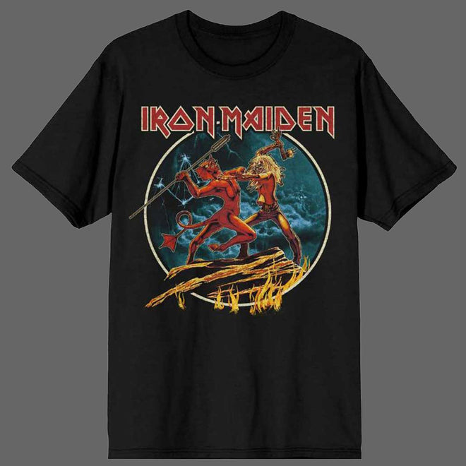 Iron Maiden - Run to the Hills (Circle) (T-Shirt)