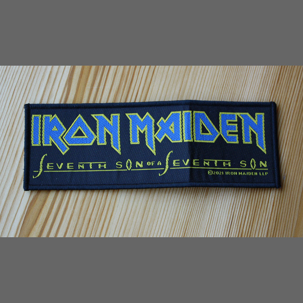 Iron Maiden - Seventh Son of a Seventh Son (Title) (Woven Patch)