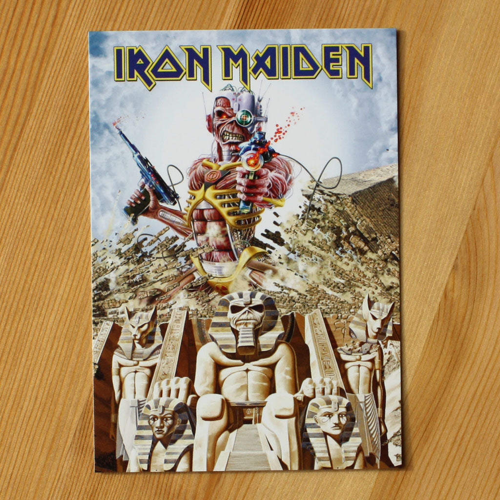 Iron Maiden - Somewhere Back in Time (Postcard)