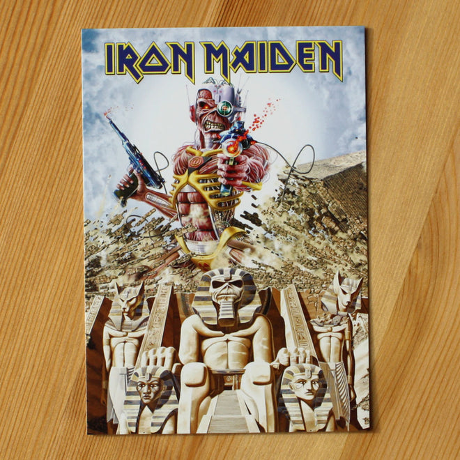 Iron Maiden - Somewhere Back in Time (Postcard)