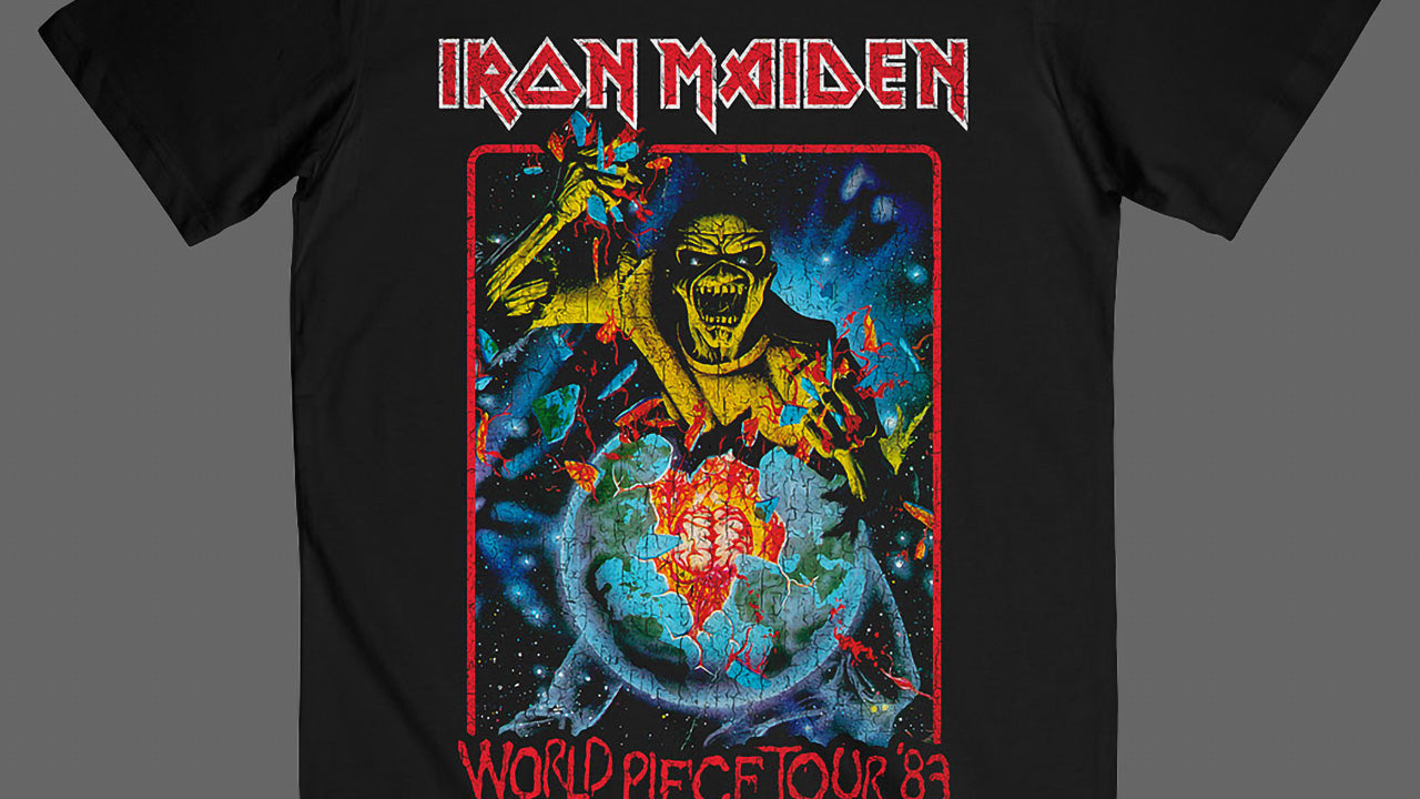 Iron Maiden - World Piece Tour 83 (T-Shirt) | Todestrieb