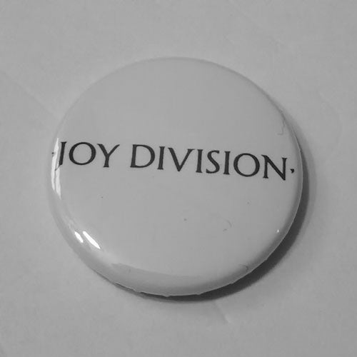 Joy Division - Black Logo (Badge)