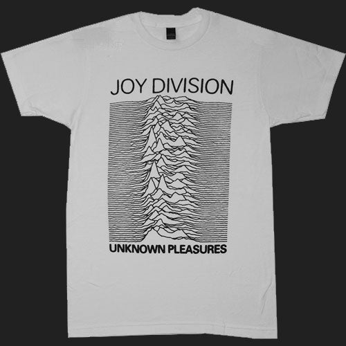 Joy Division - Unknown Pleasures (Black on Grey) (T-Shirt)