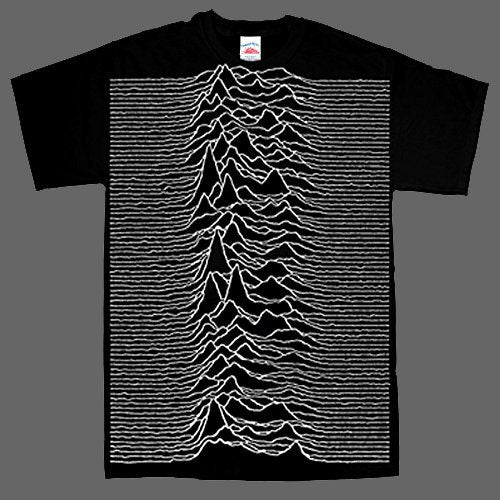 Joy Division - Unknown Pleasures (Large Print) (T-Shirt)