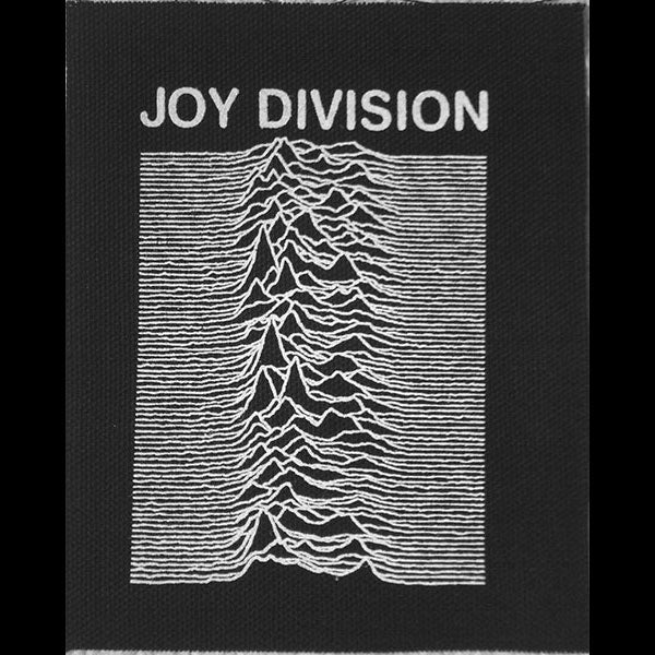 Joy Division - Unknown Pleasures (Leather) (Printed Patch)