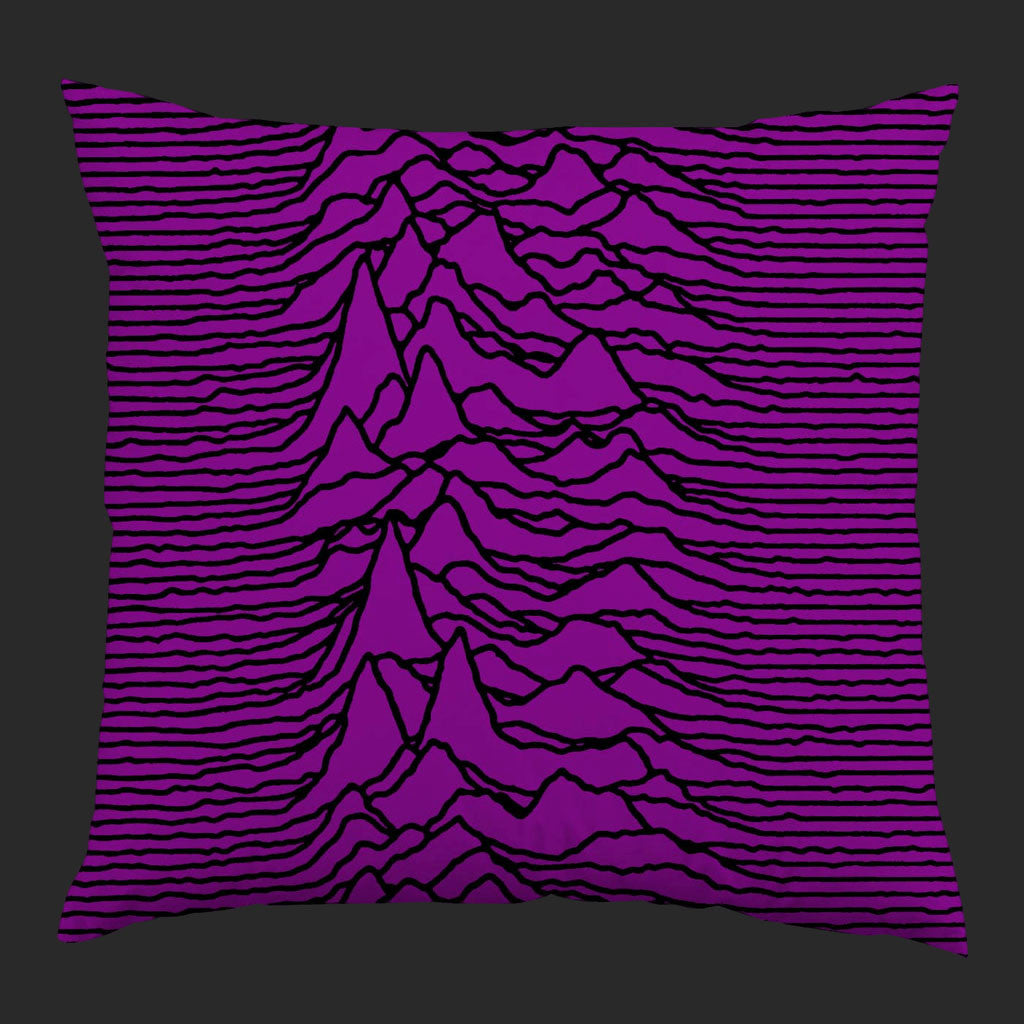 Joy Division - Unknown Pleasures (Purple) (Cushion)