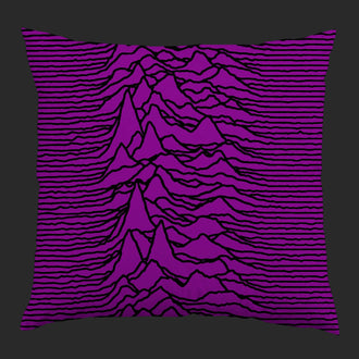 Joy Division - Unknown Pleasures (Purple) (Cushion)