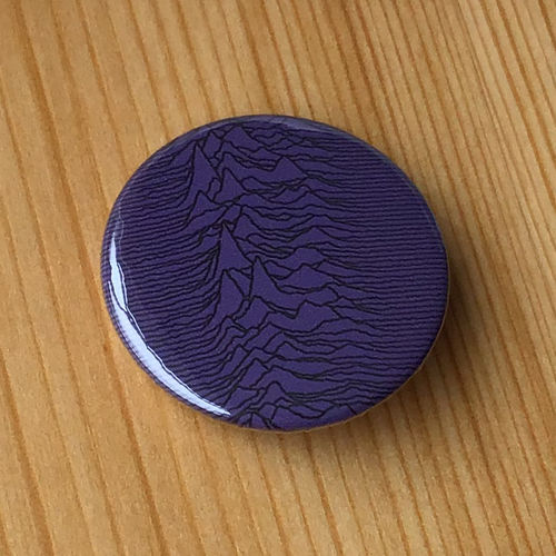 Joy Division - Unknown Pleasures (Waves) (Purple) (Badge)