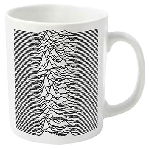 Joy Division - Unknown Pleasures (White) (Mug)