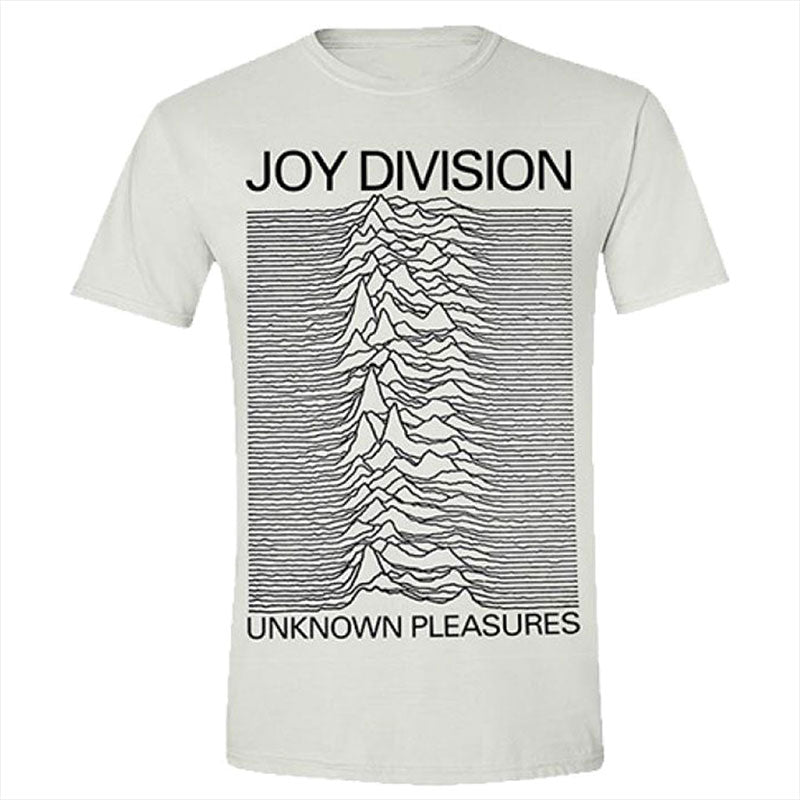 Joy Division - Unknown Pleasures (White) (T-Shirt)