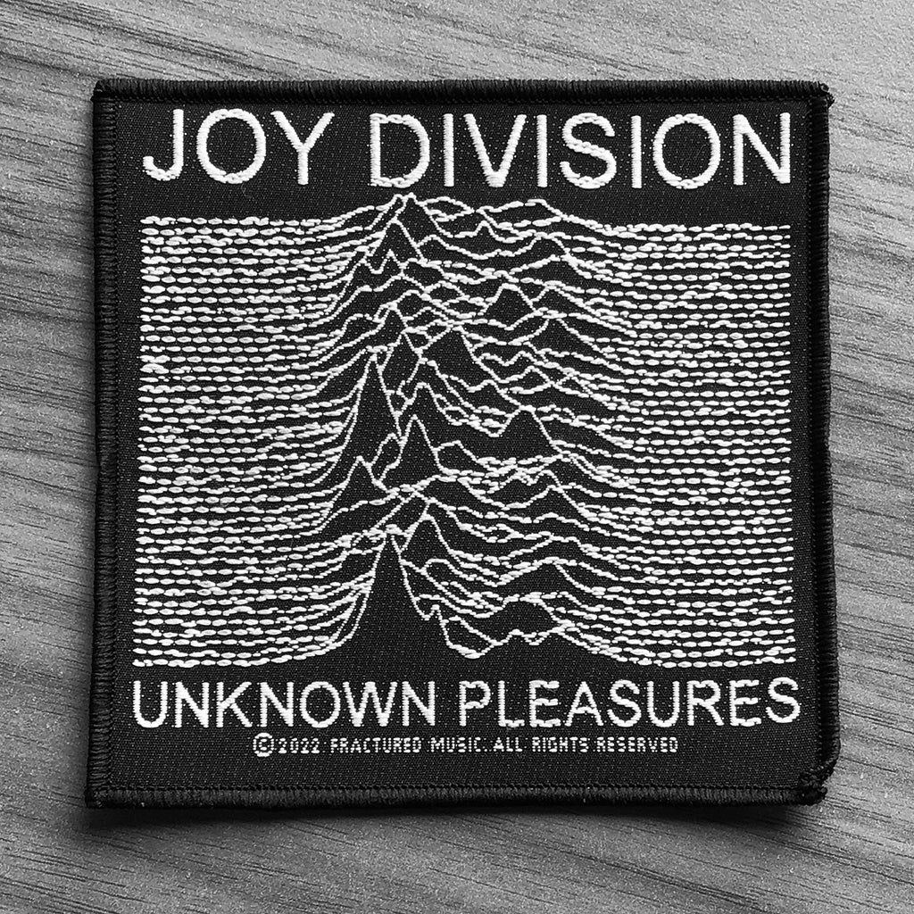 Joy Division - Unknown Pleasures (Woven Patch)