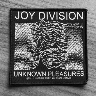 Joy Division - Unknown Pleasures (Woven Patch)