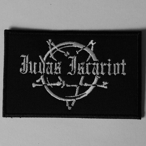 Judas Iscariot - White Old Logo (Embroidered Patch)