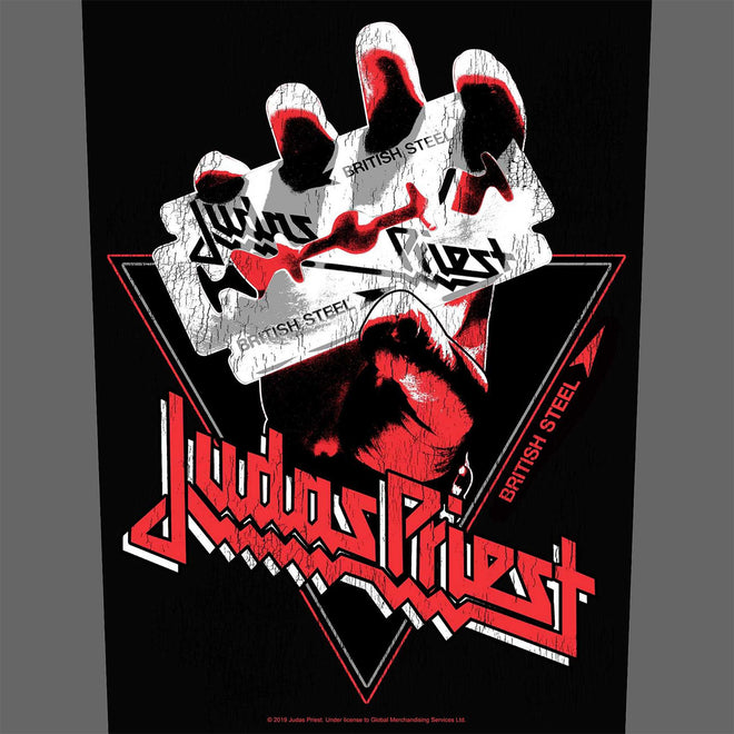 Judas Priest - British Steel (Triangle) (Backpatch)