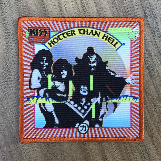 Kiss - Hotter Than Hell (Woven Patch)