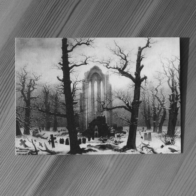 Klosterfriedhof im Schnee (Postcard)