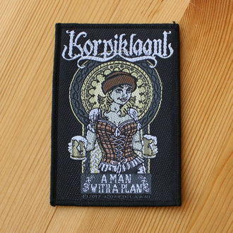 Korpiklaani - A Man with a Plan (Woven Patch)