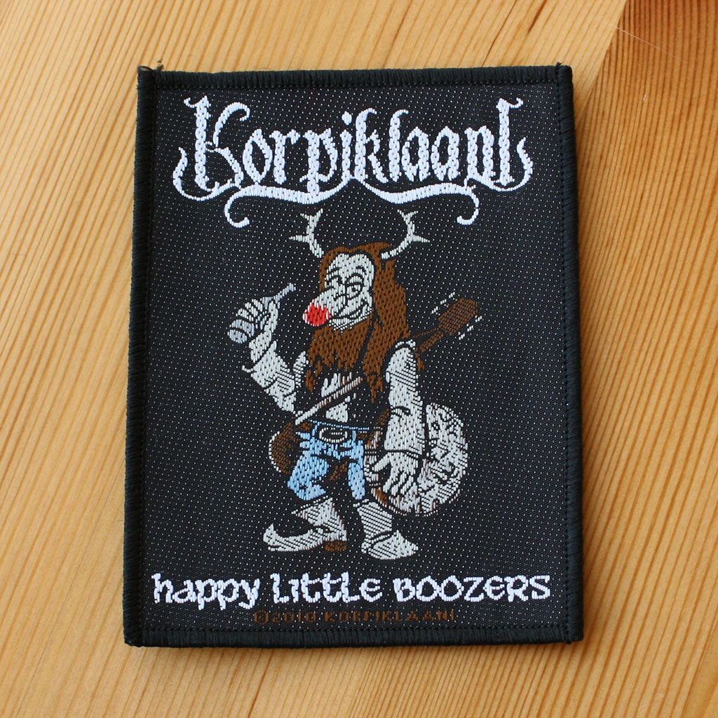 Korpiklaani - Happy Little Boozers (Woven Patch)