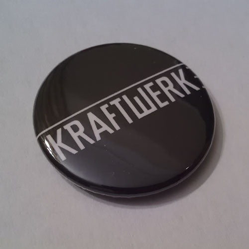 Kraftwerk - White Logo (Badge)