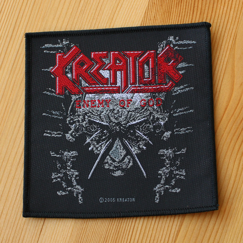 Kreator - Enemy of God (Woven Patch)