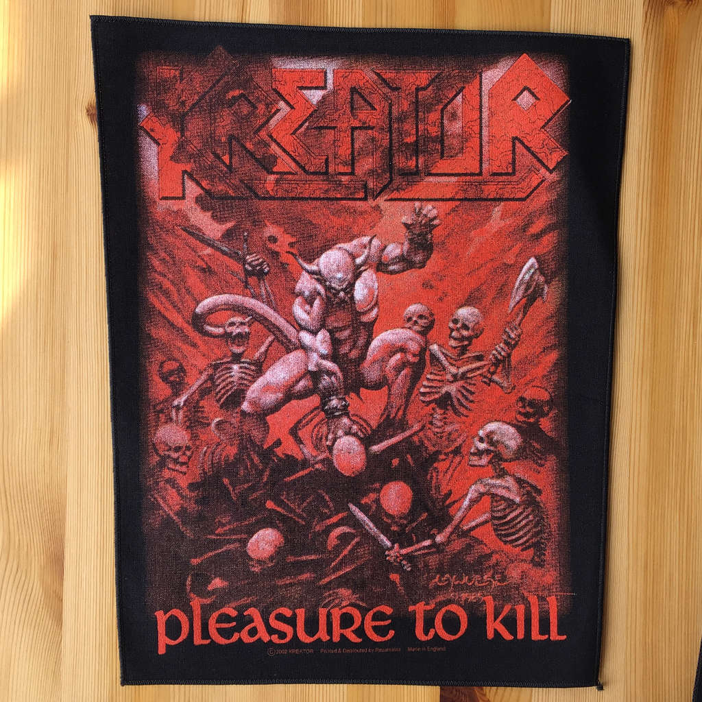 Kreator - Pleasure to Kill (Backpatch)