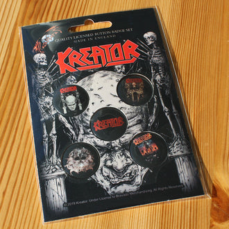 Kreator - Skull & Skeletons (Badge Pack)