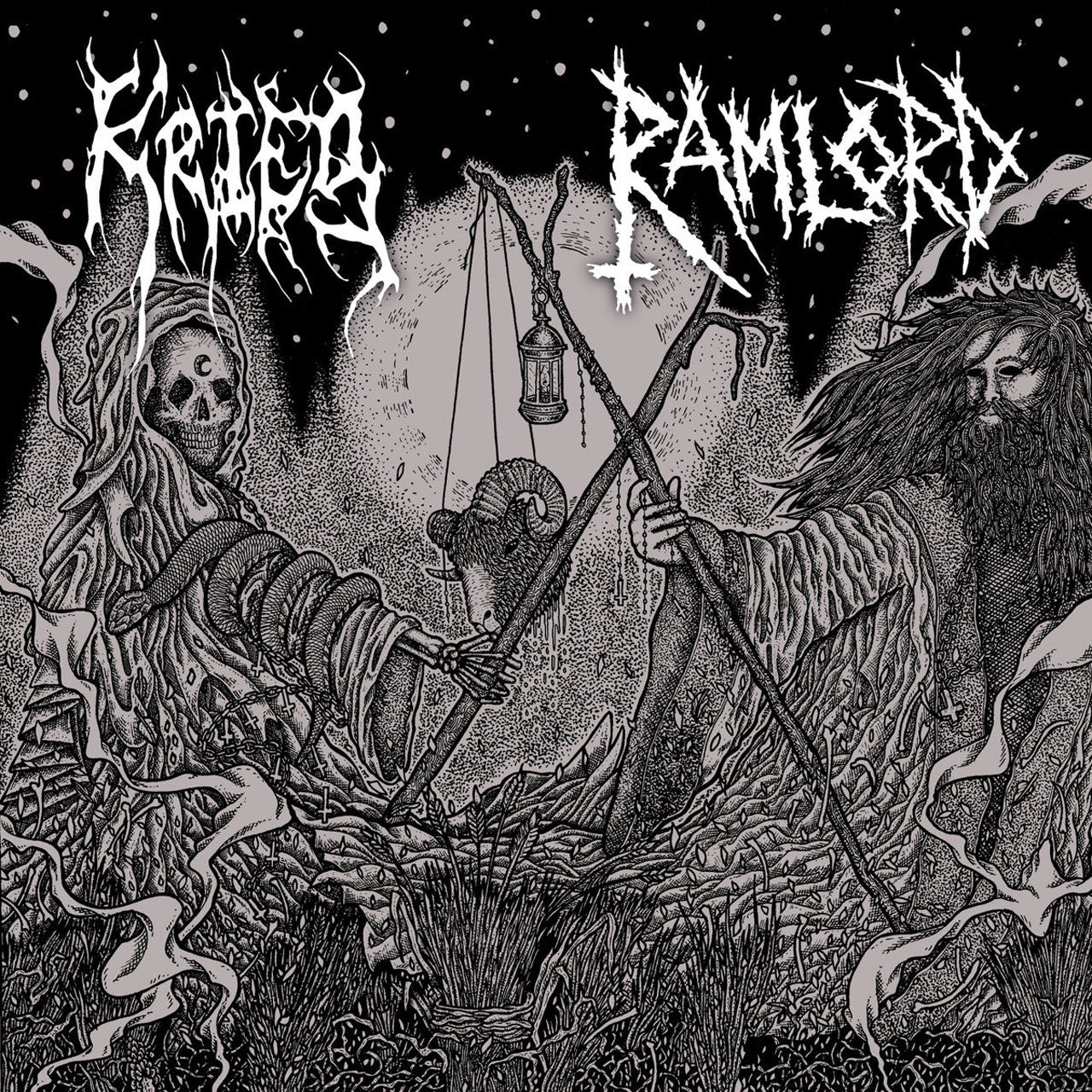 Krieg / Ramlord - Split (EP)