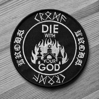 Kroda - Die With Your God (Embroidered Patch)