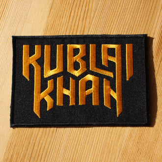 Kublai Khan - Gold Logo (Embroidered Patch)