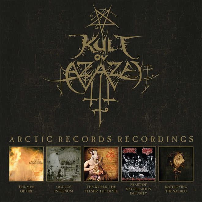 Kult ov Azazel - Arctic Records Recordings (5CD)