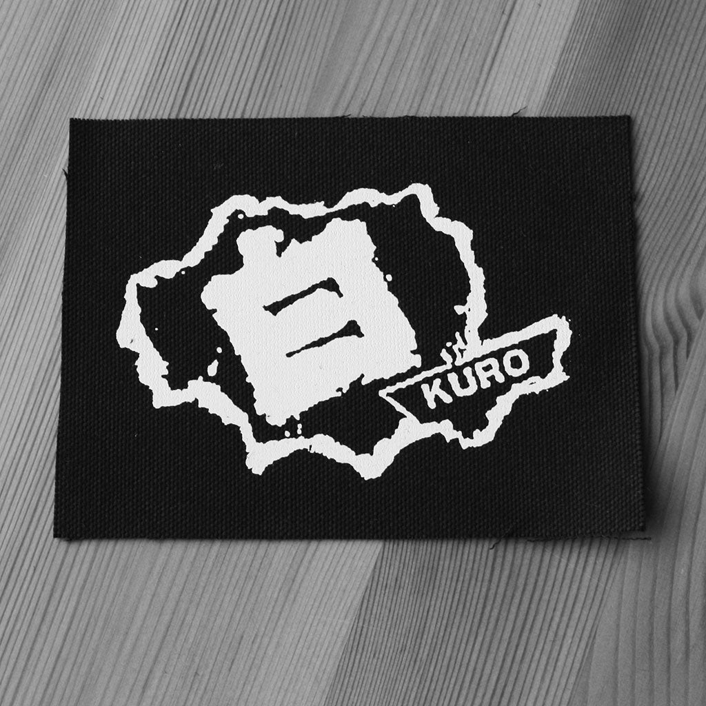 Kuro - White Logo (Printed Patch)