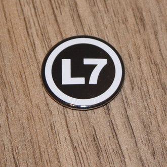 L7 - White Logo (Badge)