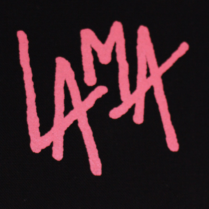 Lama - Pink Logo (Printed Patch)
