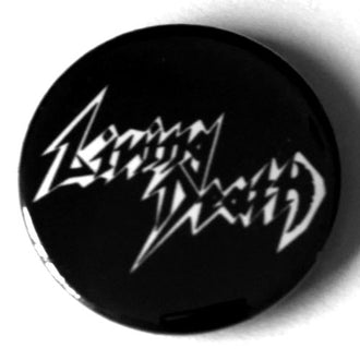 Living Death - White Logo (Badge)