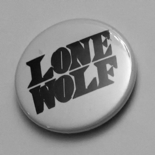 Lone Wolf - Black Logo (Badge)