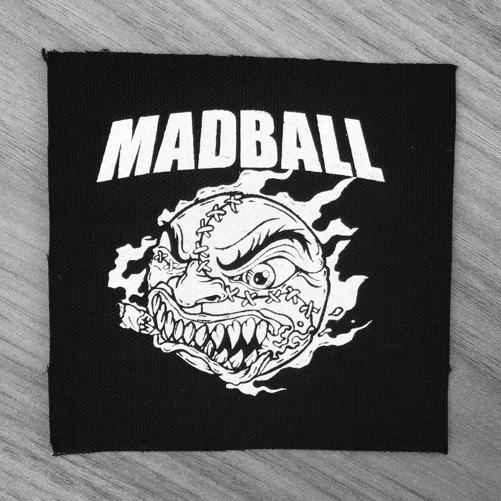 Madball - White Logo (Printed Patch)